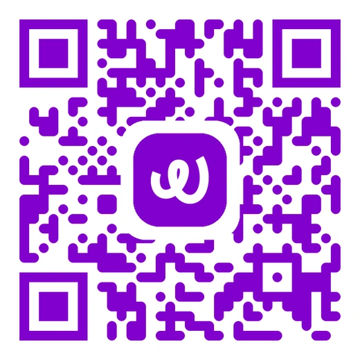 QR code para baixar o app showfair